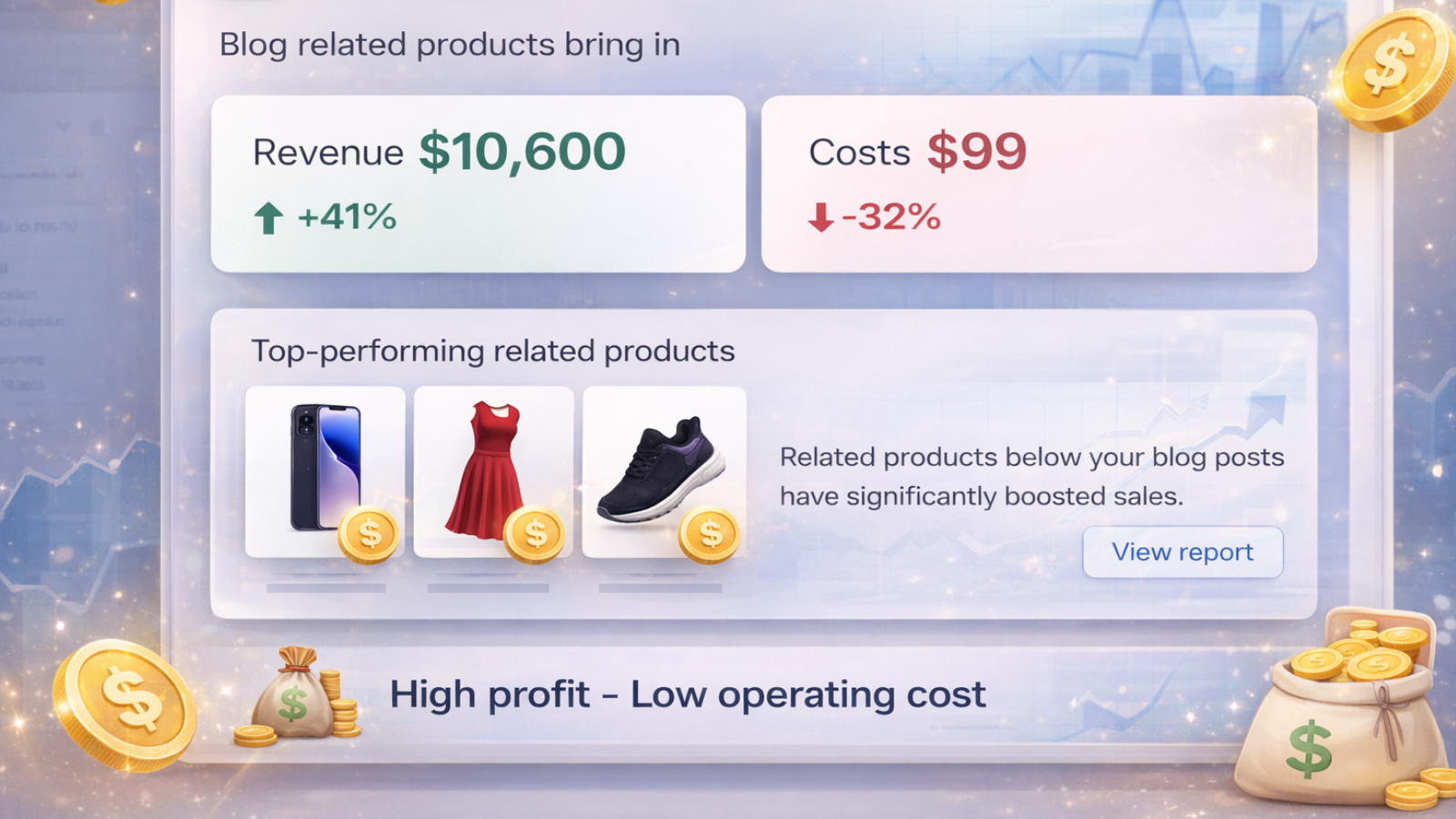 FeedX Smart Related Products dashboard preview